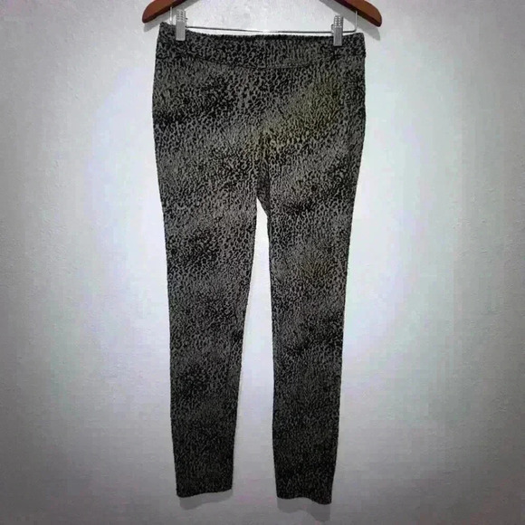 Free People Knit Leggings in Leopard Print Combo / Tan, Beige, Black / Size S - Picture 3 of 14